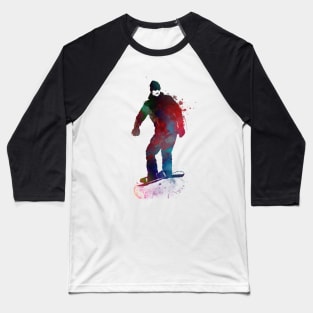 snowboard sport art #snowboard Baseball T-Shirt